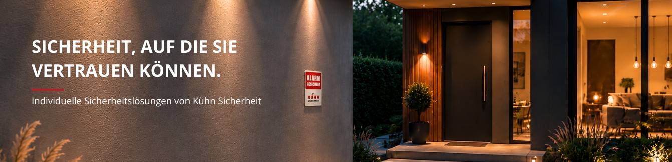 Alarmanlage vom Haus für Sicherheit®